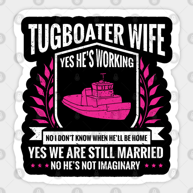 Wife Seaman Sailor Naval Towboat Tugboat Captain image